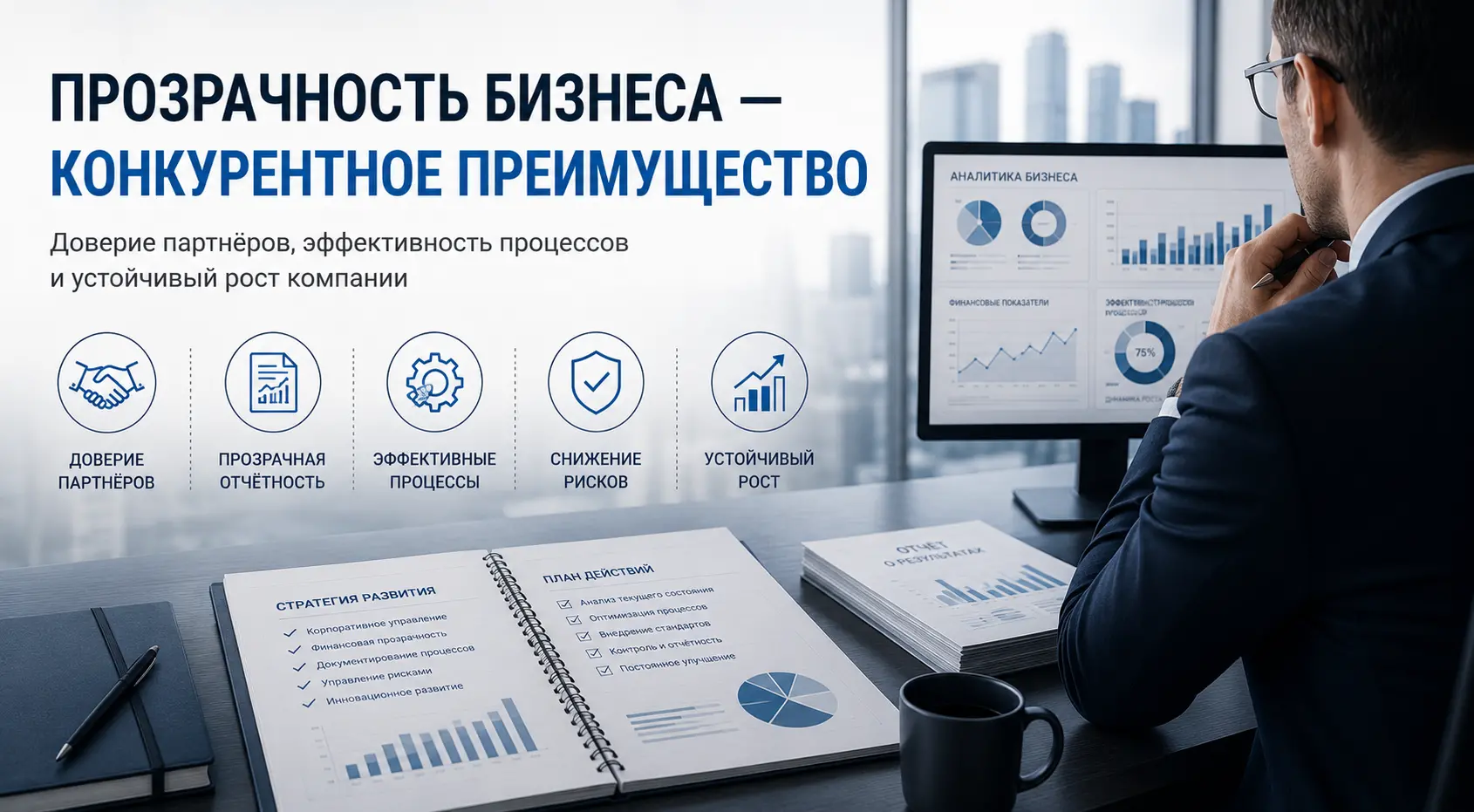 Почему прозрачность бизнеса становится конкурентным преимуществом